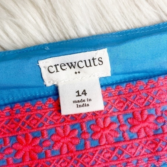 Crewcuts Girl’s Cropped Flare Tank Blouse Girls Sz 14 - Picture 5 of 7